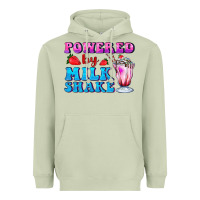 Matcha powered by milkshake Heavyweight Hoodie - AdoDesignShop