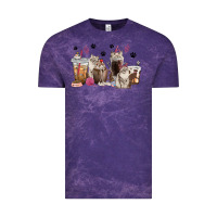 Cloud Purple siberian cat coffee cups Vintage Tee - texasbilliewilder