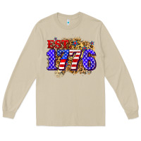 Mushroom est. 1776 4th of july Long Sleeve Tee - Zillion Design Studio