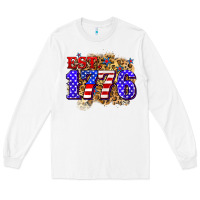 White est. 1776 4th of july Long Sleeve Tee - Zillion Design Studio