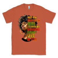 Copper juneteenth 1885 because my ancestors weren't free in 1776 black woman Classic Tee - HRA Design Shop