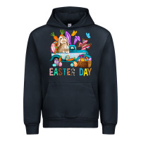 Navy Easter Day With Truck Urban Hoodie - BundleAndBundleShop