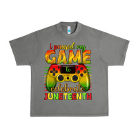 Tornado i paused my game celebrate juneteenth Urban Heavy Tee - texasbilliewilder