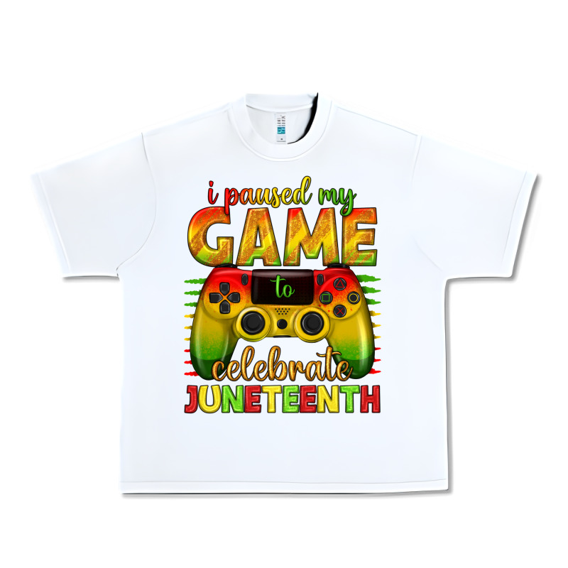 I Paused My Game Celebrate Juneteenth Urban Heavy Tee by texasbilliewilder | Teevron