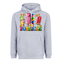 Heather Grey popsicle with stars Heavyweight Hoodie - AdoDesignShop