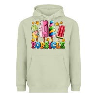 Matcha popsicle with stars Heavyweight Hoodie - AdoDesignShop