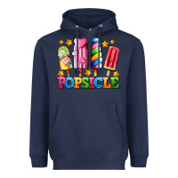 Navy popsicle with stars Heavyweight Hoodie - AdoDesignShop