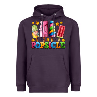 Plum popsicle with stars Heavyweight Hoodie - AdoDesignShop
