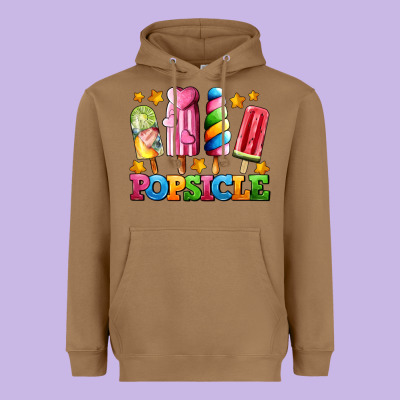 Popsicle With Stars Heavyweight Hoodie Designed By Adodesignshop