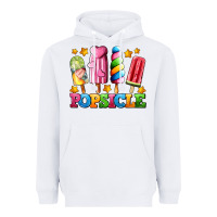 White popsicle with stars Heavyweight Hoodie - AdoDesignShop