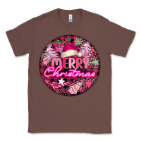 Chestnut pink merry christmas Classic Tee - FaDigitalArtStudio