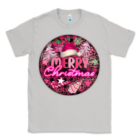 Moon Dust pink merry christmas Classic Tee - FaDigitalArtStudio