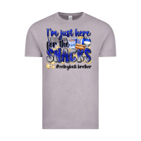 Vintage Zinc im just here for the snacks volleyball brother Vintage Tee - Zillion Design Studio