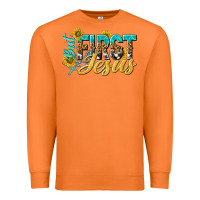 Carrot but first jesus Premium Sweatshirt - NancyCooperArtShop
