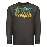 Smoke but first jesus Premium Sweatshirt - NancyCooperArtShop