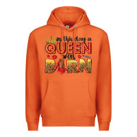 Carrot on this day a queen was born Premium Hoodie - NancyCooperArtShop