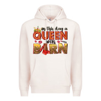 Pale Pink on this day a queen was born Premium Hoodie - NancyCooperArtShop