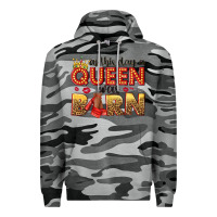 Slate Camo on this day a queen was born Premium Hoodie - NancyCooperArtShop