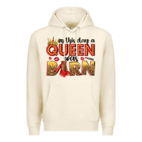 Tofu on this day a queen was born Premium Hoodie - NancyCooperArtShop