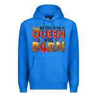 True Royal on this day a queen was born Premium Hoodie - NancyCooperArtShop