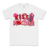 White kiss machine Classic Tee - FaDigitalArtStudio
