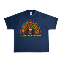 Navy juneteenth 1865 rainbow Urban Heavy Tee - texasbilliewilder