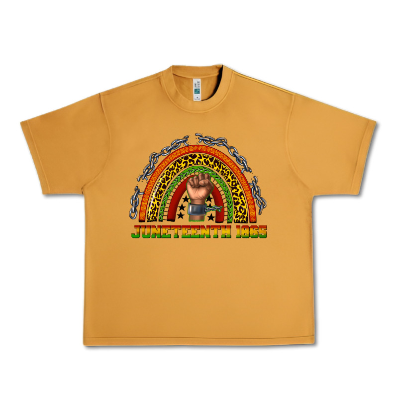 Juneteenth 1865 Rainbow Urban Heavy Tee by texasbilliewilder | Teevron