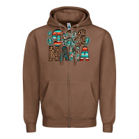 Chestnut dog nana Zipper Hoodie - RacoonDesign