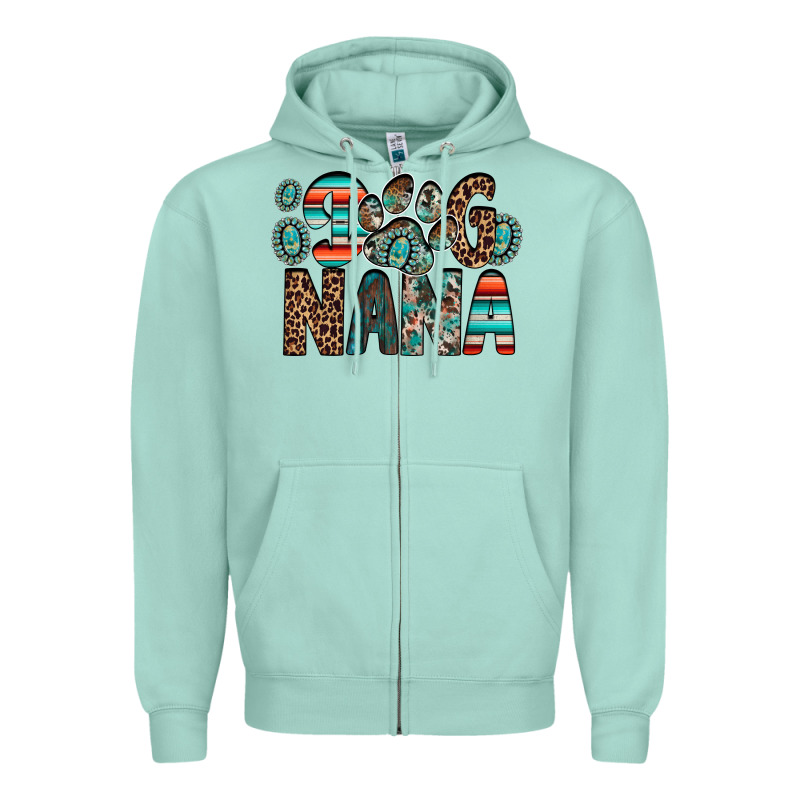 Dog Nana Zipper Hoodie by RacoonDesign | Teevron