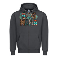 Smoke dog nana Zipper Hoodie - RacoonDesign