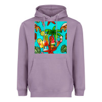 Lavender summer drinks and ice cream Heavyweight Hoodie - BundleAndBundleShop