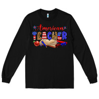 Black American teacher Long Sleeve Tee - Zillion Design Studio