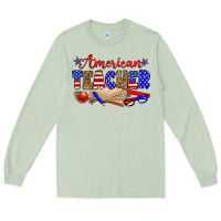 Matcha American teacher Long Sleeve Tee - Zillion Design Studio