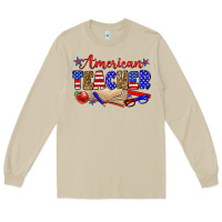 Mushroom American teacher Long Sleeve Tee - Zillion Design Studio