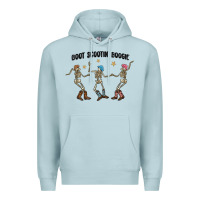 Blue Mist boot scctin' boogie Premium Hoodie - MaliasSmallBusiness
