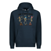 Navy boot scctin' boogie Premium Hoodie - MaliasSmallBusiness