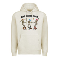 Oatmeal Heather boot scctin' boogie Premium Hoodie - MaliasSmallBusiness