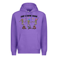 Purple boot scctin' boogie Premium Hoodie - MaliasSmallBusiness