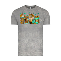 Cloud Rock sunflowers coffee cups Vintage Tee - Zillion Design Studio