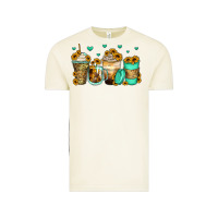 Vintage Arctic sunflowers coffee cups Vintage Tee - Zillion Design Studio