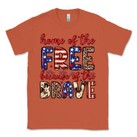 Copper Home of the free because of the brave Classic Tee - Neo Western