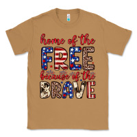 Toasted Coconut Home of the free because of the brave Classic Tee - Neo Western