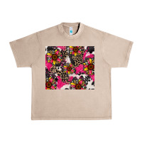 French Oak sunflower cowhide Urban Heavy Tee - Zillion Design Studio