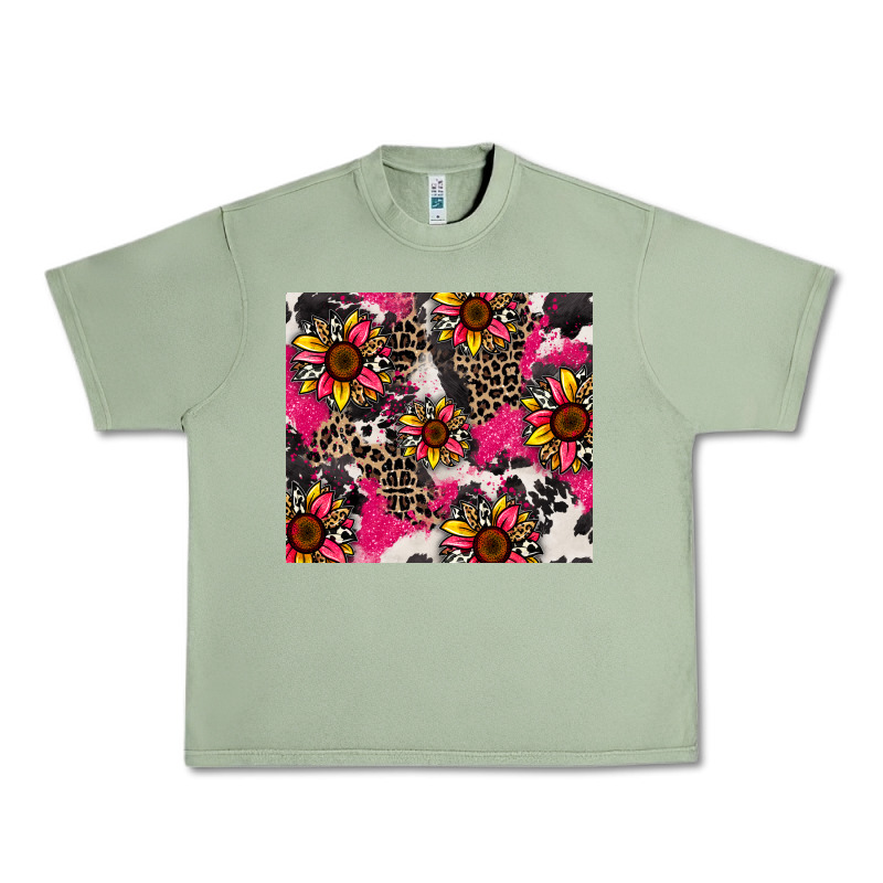 Sunflower Cowhide Urban Heavy Tee by Zillion Design Studio | Teevron