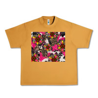 Peanut Butter sunflower cowhide Urban Heavy Tee - Zillion Design Studio
