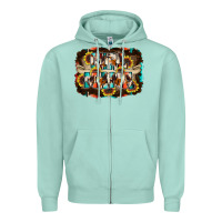 Seafoam girl mama Zipper Hoodie - RacoonDesign
