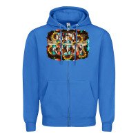 True Royal girl mama Zipper Hoodie - RacoonDesign
