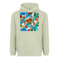 Matcha sea animals Heavyweight Hoodie - BundleAndBundleShop