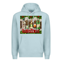 Blue Mist christmas cocktail party Premium Hoodie - AdoDesignShop