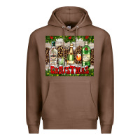 Chestnut christmas cocktail party Premium Hoodie - AdoDesignShop